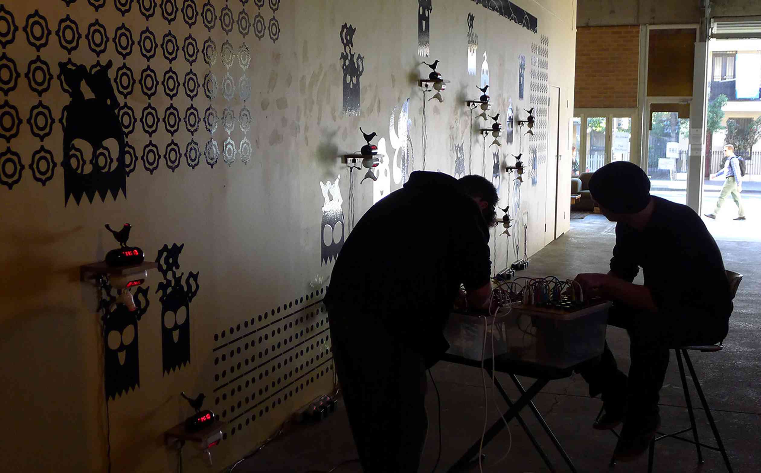 rex&dan perform at 107 Projects, Sydney